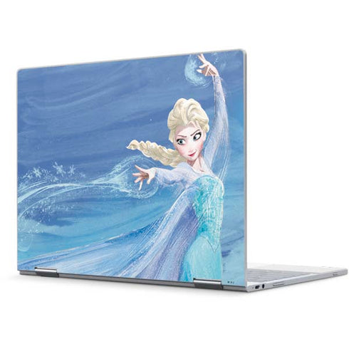 Disney Frozen Elsa Icy Powers Art Pixelbook Skin